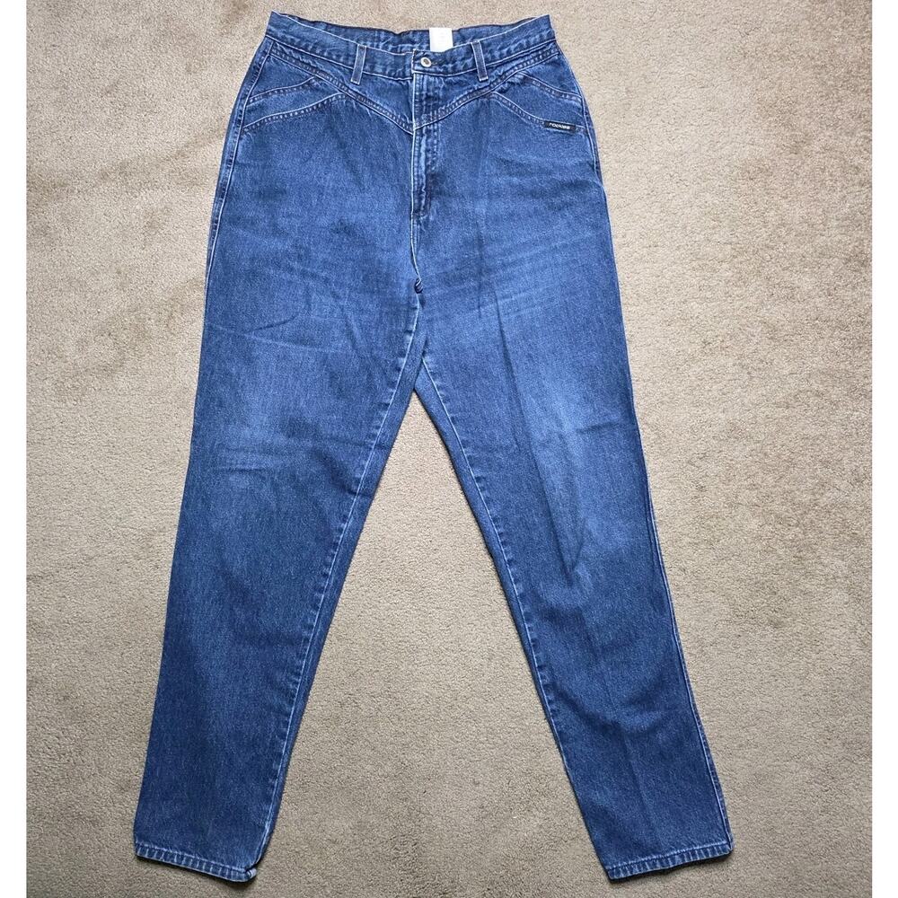 Rockies Vintage High Rise Tapered Mom Jeans Western Denim 17/18